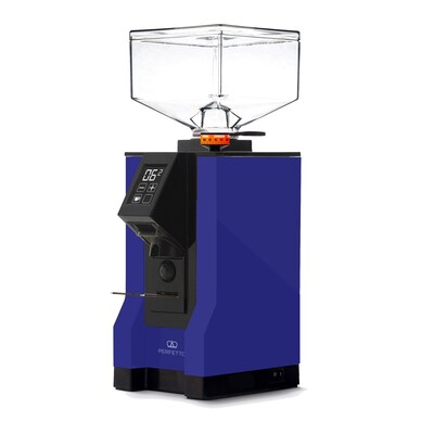 Espresso Set günstig Kaufen-Eureka Mignon Perfetto Schwarz / Blau. Eureka Mignon Perfetto Schwarz / Blau <![CDATA[• Silent Technologie • ACE System • Espresso & Brew • Easy Setting System • Touchscreen (2 Dosen + Manuell)]]>. 