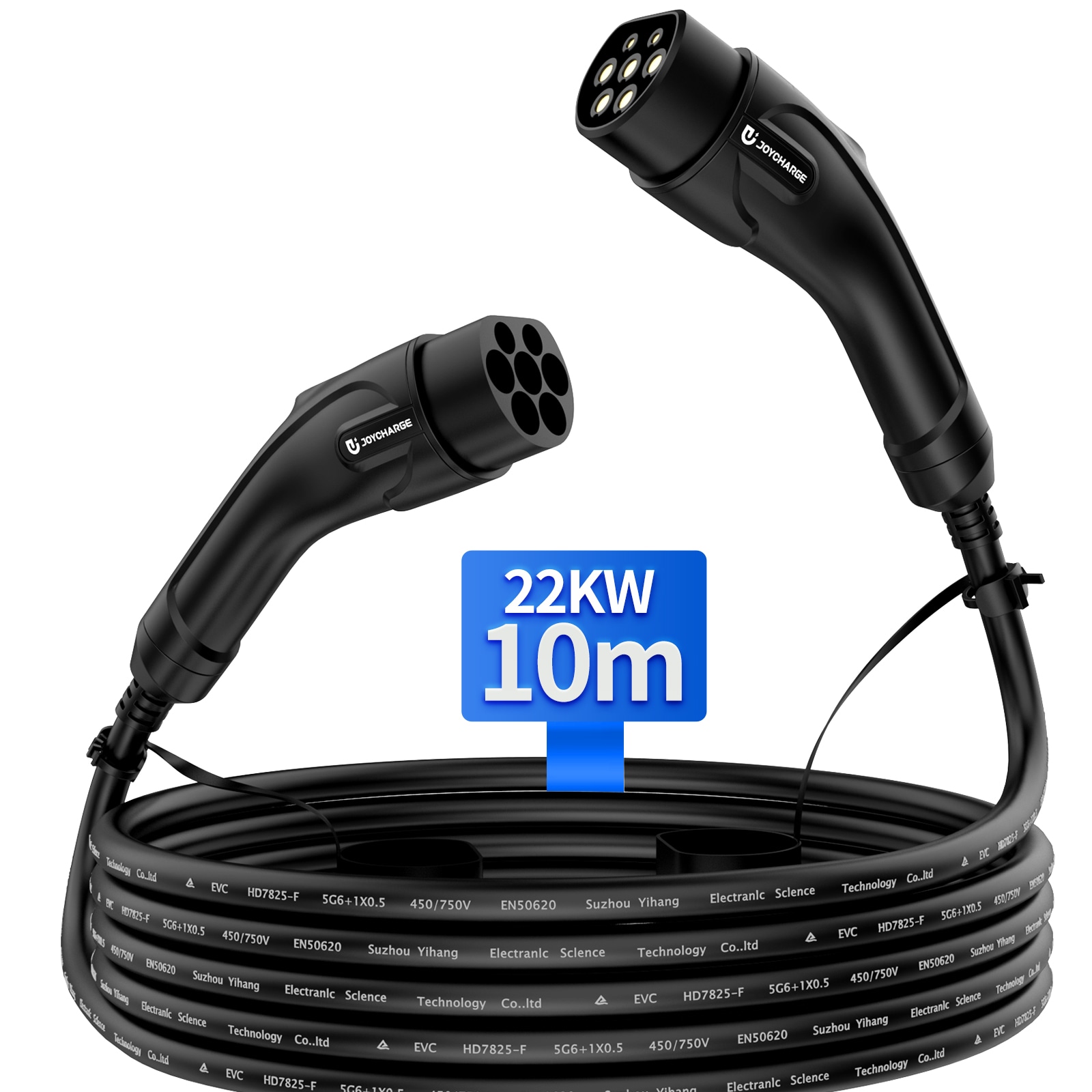 JOYCHARGE AC022E-PP-002 22 kW 3-phasig 10m Ladekabel