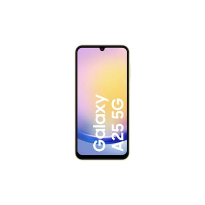 Galaxy S  günstig Kaufen-Samsung GALAXY A25 5G A256B Dual-SIM 128GB gelb Android 14.0 Smartphone. Samsung GALAXY A25 5G A256B Dual-SIM 128GB gelb Android 14.0 Smartphone <![CDATA[• Farbe: gelb • 2,4 GHz Exynos 1280 Octa-Core-Prozessor • 50 Megapixel Hauptkamera mit optische