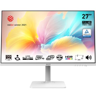 MSI  Modern MD272XPWDE 69cm (27″) FHD IPS Office Monitor 16:9 HDMI/USB-C PD65W 4ms | 04711377090391