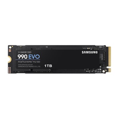 4200 günstig Kaufen-Samsung 990 EVO NVMe 2.0 SSD 1 TB M.2 2280 TLC. Samsung 990 EVO NVMe 2.0 SSD 1 TB M.2 2280 TLC <![CDATA[• 1 TB - 2,38 mm Bauhöhe • M.2 2280 Card, M.2 • Maximale Lese-/Schreibgeschwindigkeit: 5000 MB/s / 4200 MB/s • Performance: Perfekt für Multi