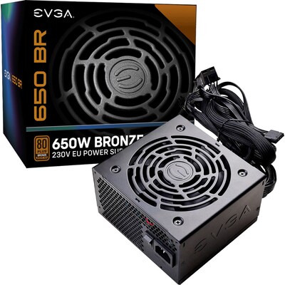 Evga  650BR 650 Watt Netzteil 80+ Bronze aktive PFC 120 mm | 04250812441843