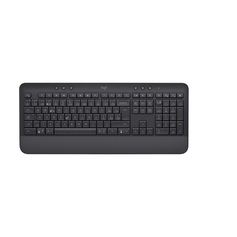 Logitech Signature K650 Graphite - Kabellose Tastatur CH-Layout (Schweiz)