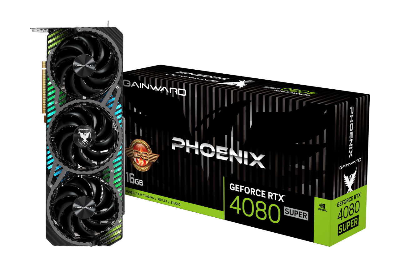 GAINWARD GeForce RTX 4080 Super Phoenix GS 16GB GDDR6X Grafikkarte HDMI/3xDP