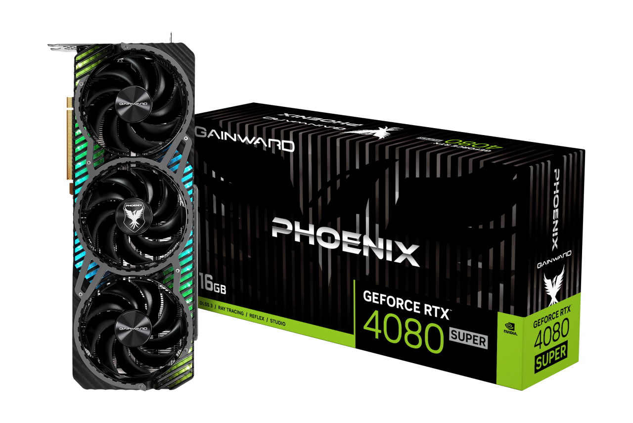 GAINWARD GeForce RTX 4080 Super Phoenix 16GB GDDR6X Grafikkarte HDMI/3xDP