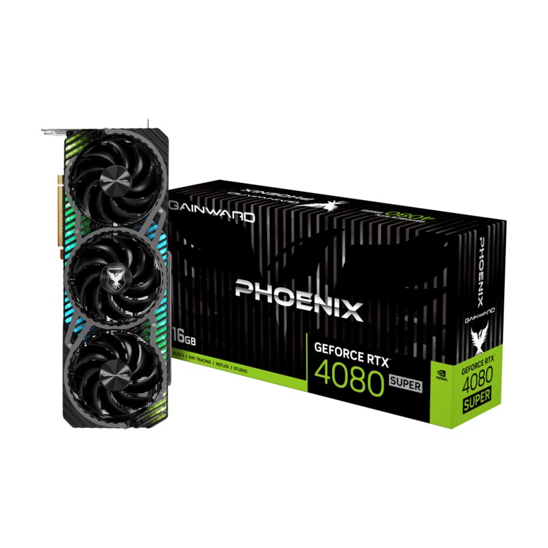 GAINWARD GeForce RTX 4080 Super Phoenix 16GB GDDR6X Grafikkarte HDMI/3xDP