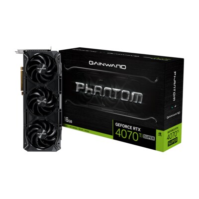 32/16GB günstig Kaufen-GAINWARD GeForce RTX 4070Ti Super Phantom 16GB GDDR6X Grafikkarte HDMI/3xDP. GAINWARD GeForce RTX 4070Ti Super Phantom 16GB GDDR6X Grafikkarte HDMI/3xDP <![CDATA[• NVIDIA GeForce RTX 4070Ti Super, ADA Lovelace, DLSS 3 • 16 GB GDDR6X-RAM (256bit Speich