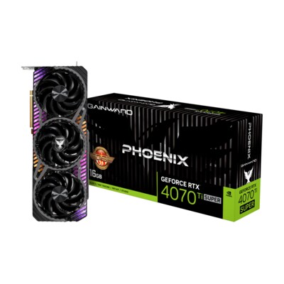 AM 2 günstig Kaufen-GAINWARD GeForce RTX 4070Ti Super Phoenix GS 16GB GDDR6X Grafikkarte HDMI/3xDP. GAINWARD GeForce RTX 4070Ti Super Phoenix GS 16GB GDDR6X Grafikkarte HDMI/3xDP <![CDATA[• NVIDIA GeForce RTX 4070Ti Super, ADA Lovelace, DLSS 3 • 16 GB GDDR6X-RAM (256bit 