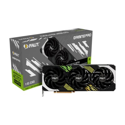 RC HD günstig Kaufen-PALIT GeForce RTX 4070Ti Super GamingPro 16GB GDDR6X Grafikkarte HDMI/3xDP. PALIT GeForce RTX 4070Ti Super GamingPro 16GB GDDR6X Grafikkarte HDMI/3xDP <![CDATA[• NVIDIA GeForce RTX 4070Ti Super, ADA Lovlace, DLSS 3 • 16 GB GDDR6X-RAM (256bit Speicheri