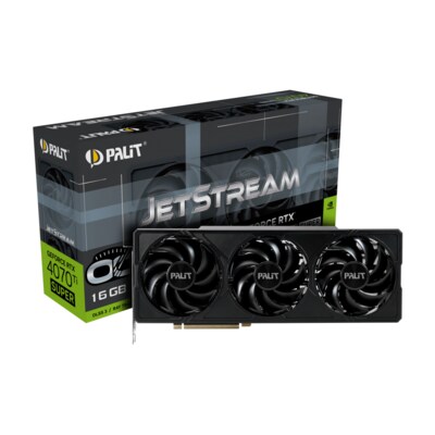 AM 2 günstig Kaufen-PALIT GeForce RTX 4070Ti Super JetStream OC 16GB GDDR6X Grafikkarte HDMI/3xDP. PALIT GeForce RTX 4070Ti Super JetStream OC 16GB GDDR6X Grafikkarte HDMI/3xDP <![CDATA[• NVIDIA GeForce RTX 4070Ti Super, werkseitig Übertaktet • 16 GB GDDR6X-RAM (256bit 