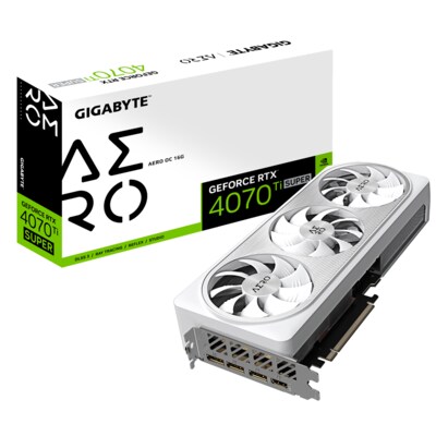 GIGABYTE GeForce RTX 4070Ti SUPER 16GB Aero OC Grafikkarte