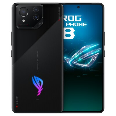 CT 1 günstig Kaufen-ASUS ROG Phone 8 5G 12/256GB phantom black Android 14.0 Smartphone. ASUS ROG Phone 8 5G 12/256GB phantom black Android 14.0 Smartphone <![CDATA[• Farbe: schwarz • 3,3 GHz Qualcomm Snapdragon 8 Gen. 3 Octa-Core-Prozessor • 50 Megapixel Hauptkamera 