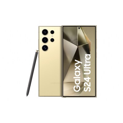 Samsung GALAXY S24 Ultra 5G S928B DS 256GB Titanium Yellow Android 14 Smartphone