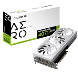 *GIGABYTE GeForce RTX4070 SUPER 12GB Aero OC Grafikkarte