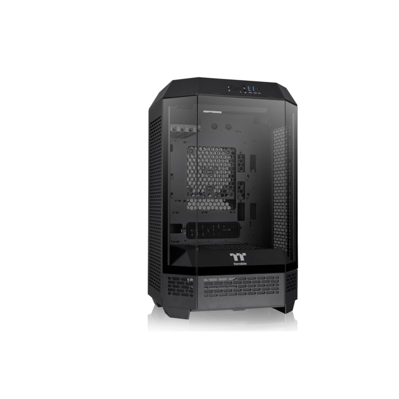 the Use günstig Kaufen-THERMALTAKE The Tower 300 Micro-Tower Micro-ATX Gehäuse mit Sichtfenster schwarz. THERMALTAKE The Tower 300 Micro-Tower Micro-ATX Gehäuse mit Sichtfenster schwarz <![CDATA[• Micro-ATX Gehäuse, Micro Tower • Für Mainboards bis Micro-ITX Format • 