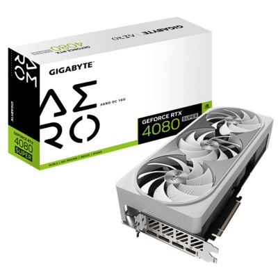 GIGABYTE GeForce RTX 4080 SUPER AERO OC 16G Grafikkarte 3xDP/HDMI