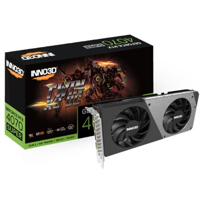 Inno3d  GeForce RTX 4070 SUPER TWIN X2 OC 12GB GDDR6X Grafikkarte 3xDP/HDMI | 00835168003941