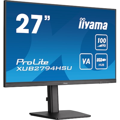 6C Pro günstig Kaufen-iiyama ProLite XUB2794HSU-B6 68,6cm (27") FHD VA Monitor HDMI/DP/USB 100Hz. iiyama ProLite XUB2794HSU-B6 68,6cm (27") FHD VA Monitor HDMI/DP/USB 100Hz <![CDATA[• Energieeffizienzklasse: E • Größe: 68,6 cm (27 Zoll) 16:9, Auflösung: 1.920x1.