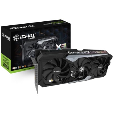 up Face günstig Kaufen-INNO3D GeForce RTX 4080 SUPER iCHILL X3 16GB Grafikkarte 3xDP/HDMI. INNO3D GeForce RTX 4080 SUPER iCHILL X3 16GB Grafikkarte 3xDP/HDMI <![CDATA[• GeForce RTX 4080 Super, ADA Lovelace, DLSS 3 • 16 GB GDDR6X-RAM (256bit-Speicherinterface), 23Gbps, 736 G