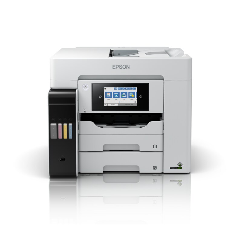 OP Z günstig Kaufen-EPSON EcoTank ET-5880 Drucker Scanner Kopierer Fax LAN WLAN. EPSON EcoTank ET-5880 Drucker Scanner Kopierer Fax LAN WLAN <![CDATA[• Tintenstrahldrucker, Scanner, Kopierer, Fax • Druckauflösung: bis zu 4.800 x 1.200 dpi • Druckgeschwindigkeit: bis z