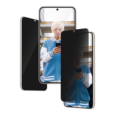 IM GLAS günstig Kaufen-PanzerGlass Privacy Samsung Galaxy S24. PanzerGlass Privacy Samsung Galaxy S24 <![CDATA[• Passend für Samsung Galaxy S24 • Kristallklarer Displayschutz, Antibakteriell, Anti-Fingerprint • Optimaler Schutz vor Kratzern, Schmutz und Stößen • Schu