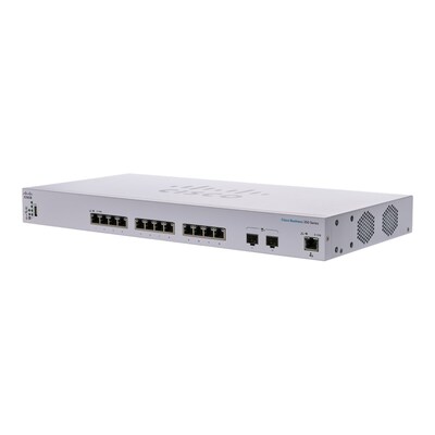 Port 10 günstig Kaufen-Cisco CBS350-12XT-EU Business 350 Series Managed Switch. Cisco CBS350-12XT-EU Business 350 Series Managed Switch <![CDATA[• 2x Combo-Ports (RJ-45 / SFP+ 10GBase-T) • 10x SFP+ (10Gb/s) • Rackmountfähig, Stapelbar • L3-managed]]>. 
