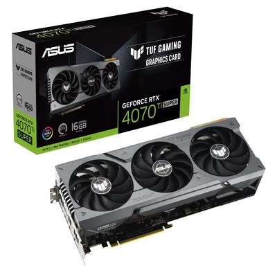 32/16GB günstig Kaufen-ASUS TUF GeForce RTX 4070Ti Super GAMING 16GB Grafikkarte. ASUS TUF GeForce RTX 4070Ti Super GAMING 16GB Grafikkarte <![CDATA[• GeForce RTX 4070Ti Super, Ada Lovelace mit DLSS 3 • 16 GB GDDR6X-RAM (256bit-Speicherinterface) • Core/Memorytakt: 2.340 