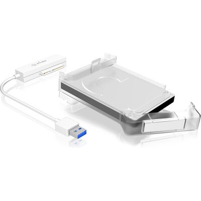 USB zu  günstig Kaufen-RaidSonic Icy Box IB-AC703-U3 USB3.0 mit UASP zu 2,5" SATA / SSD Adapter. RaidSonic Icy Box IB-AC703-U3 USB3.0 mit UASP zu 2,5" SATA / SSD Adapter <![CDATA[• Unterstützt 2,5