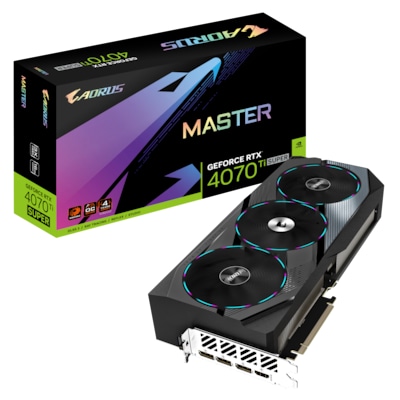 GIGABYTE AORUS GeForce RTX 4070Ti SUPER MASTER 16GB Grafikkarte