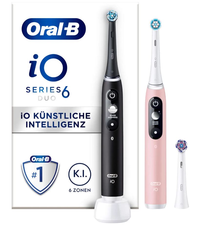 Oral-B iO Series 9N Elektrische Zahnb&uuml;rste rose quarz