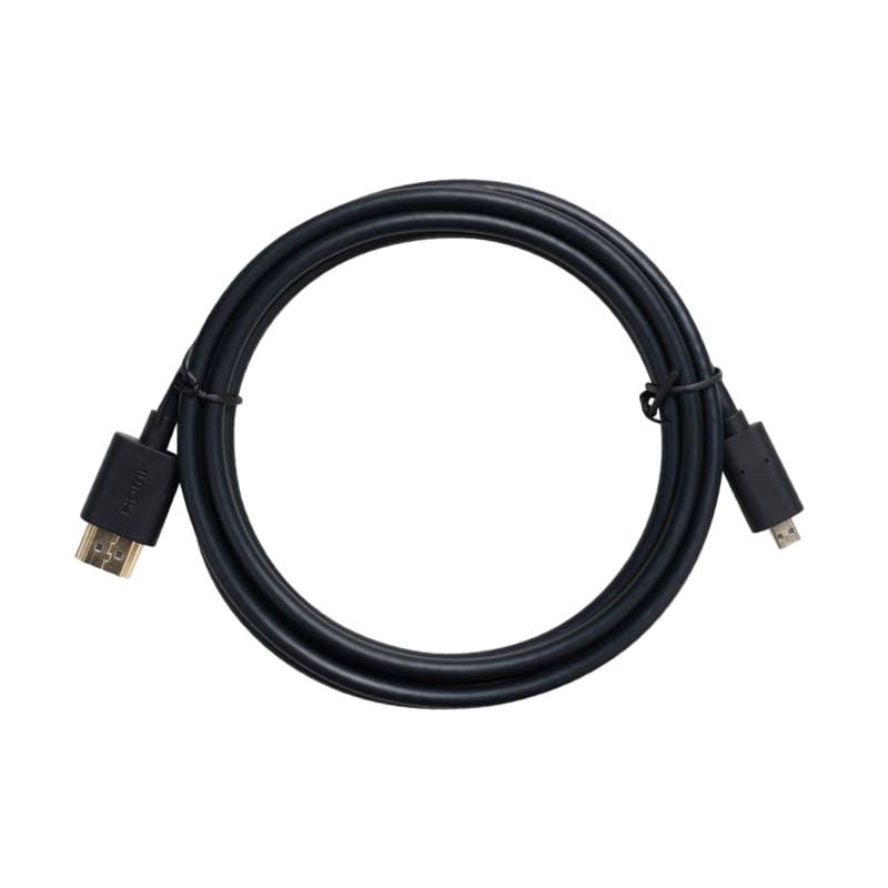 DisplayPort/HDMI günstig Kaufen-OBSBOT Trail Air - Micro HDMI zu HDMI Kabel. OBSBOT Trail Air - Micro HDMI zu HDMI Kabel <![CDATA[• Schnittstellentyp: Micro HDMI, HDMI • Kabellänge: 1,5m • Unterstützung: HDMI 2.0, 4K/60Hz • Farbe: Schwarz • kompatibel mit Tail Air]]>. 