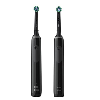 Oral-B Pro 3 3900N Duo Zahnbürste Schwarz / Schwarz