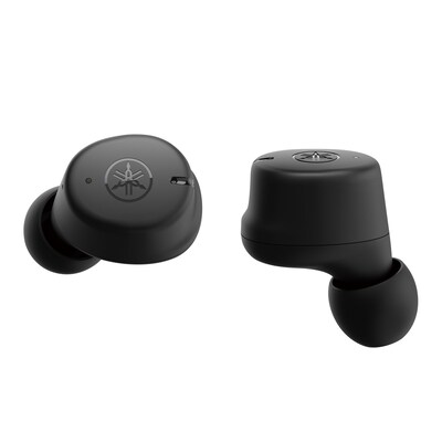 Bluetooth/WIFI günstig Kaufen-Yamaha TW-E3C True Wireless In Ear Kopfhörer, aptX - schwarz. Yamaha TW-E3C True Wireless In Ear Kopfhörer, aptX - schwarz <![CDATA[• Typ: True-Wireless-Kopfhörer - geschlossen • Übertragung: Bluetooth • Einsatzgebiet: Street • Farbe: 