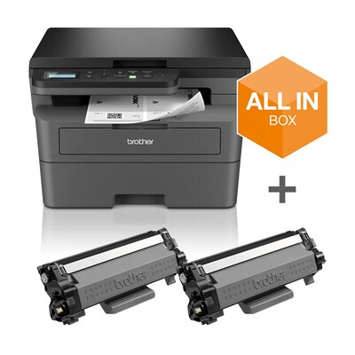 Brother DCP-L2627DWXL S/W-Laserdrucker Scanner Kopierer USB WLAN