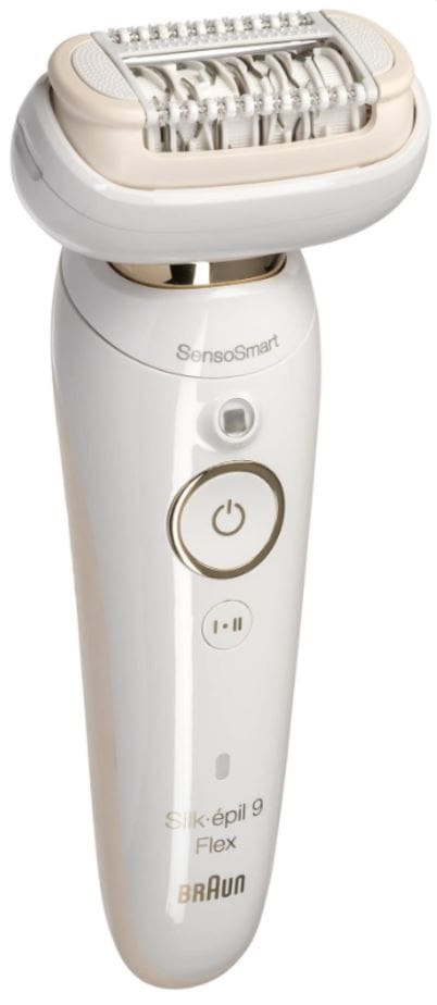 Braun Silk-&eacute;pil 9 Flex SES 9002 Epilierer wei&szlig; / gold