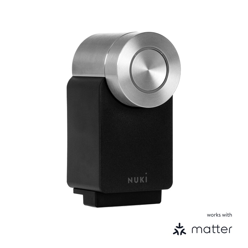 Nuki Smart Lock Pro 4. Generation schwarz