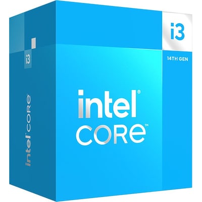 Intel Core günstig Kaufen-INTEL Core i3-14100 3,5 GHz 4 Kerne 17MB Cache Sockel 1700 (Boxed o. Lüfter). INTEL Core i3-14100 3,5 GHz 4 Kerne 17MB Cache Sockel 1700 (Boxed o. Lüfter) <![CDATA[• Sockel 1700, 2.5 (Boost 4.7) GHz, 14. Generation (Raptor-Lake) • 4 CPU-Kern