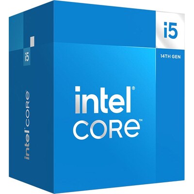 INTEL Core i5-14400 3,5 GHz 10 Kerne 30MB Cache Sockel 1700 (Boxed o. Lüfter)