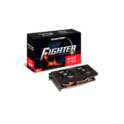 Radeon RX günstig Kaufen-POWERCOLOR Radeon RX 7600 XT Fighter 16GB DDR6 Grafikkarte. POWERCOLOR Radeon RX 7600 XT Fighter 16GB DDR6 Grafikkarte <![CDATA[• AMD Radeon RX 7600 XT • 16GB GDDR6-RAM • AMD FidelityFX™ Super Resolution 3 technology • AMD RDNA™ 3 Architecture