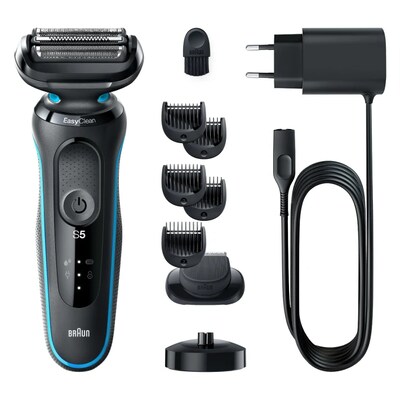 dank günstig Kaufen-Braun Series 5 51 - M4500cs Wet&Dry Folienrasierer. Braun Series 5 51 - M4500cs Wet&Dry Folienrasierer <![CDATA[• 3-facher Folienrasierer, Wet & Dry • EasyClean-System • AutoSense-Technologie • Erweiterbar dank EasyClick • Lithium-Ionen-