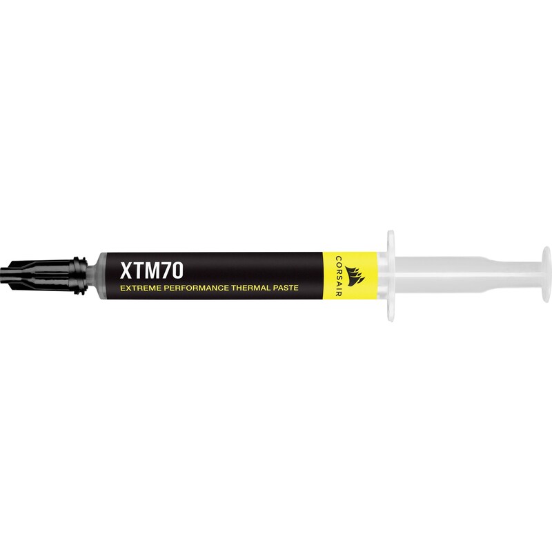 ist Ihre günstig Kaufen-Corsair XTM70 Extreme Performance Wärmeleitpaste Kit 3g. Corsair XTM70 Extreme Performance Wärmeleitpaste Kit 3g <![CDATA[• Leistungsstarkes Wärmeleitpasten-Kit • Temperaturen Ihrer PC-Komponenten senken • PC auch unter hoher Belastung kühl halt