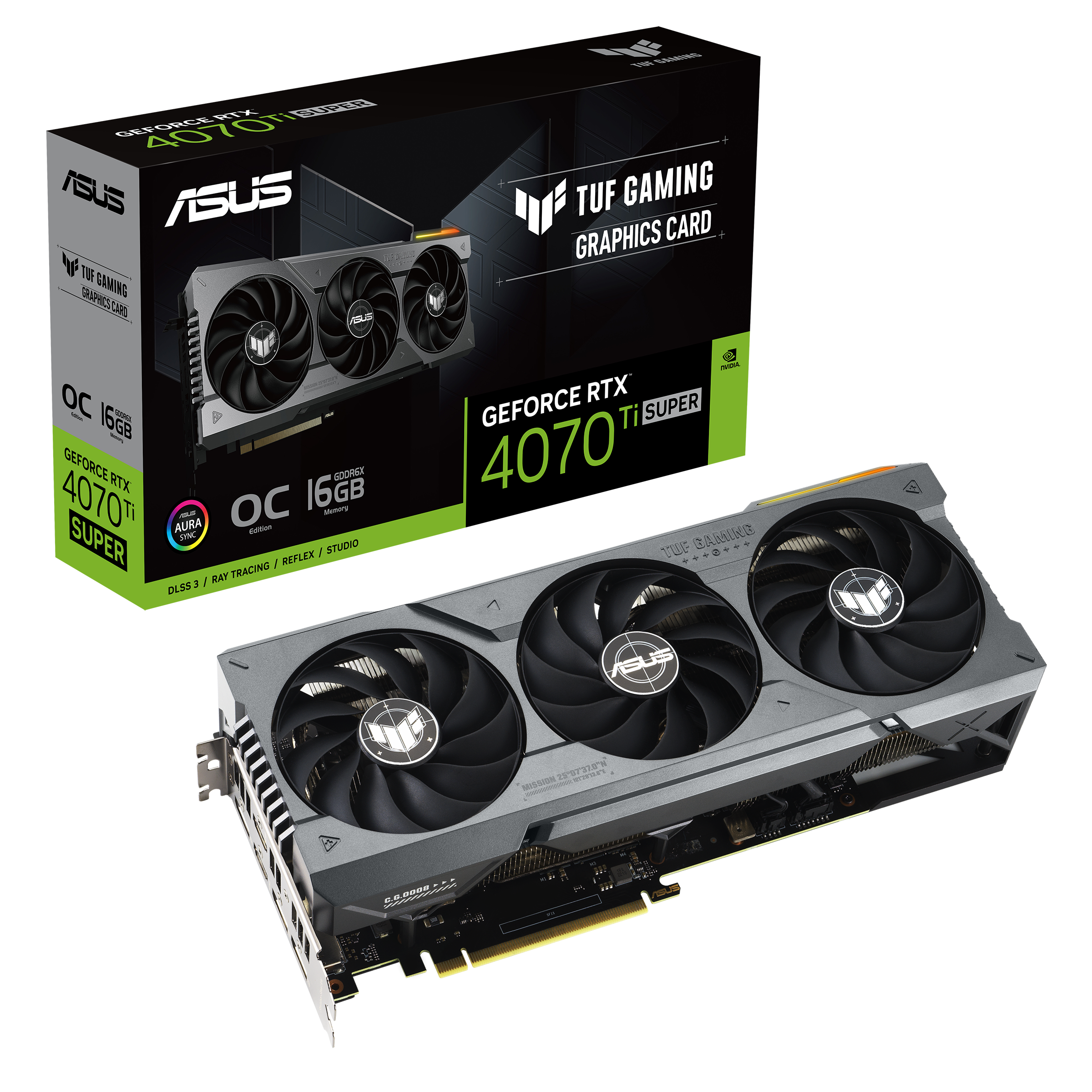 ASUS TUF Gaming GeForce RTX 4070Ti SUPER OC 16GB Grafikkarte