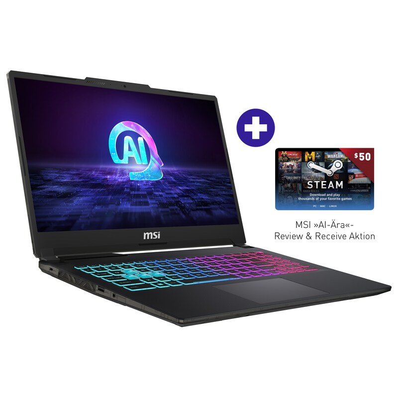 MSI Cyborg 15 AI A1VFK-033 15"FHD Core Ultra 7 155H 16GB/512GB RTX4060 Win11