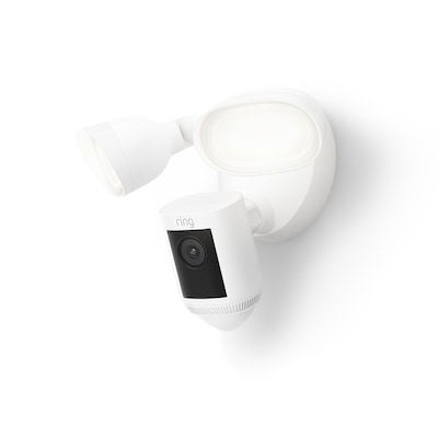 Pro CAM günstig Kaufen-RING Floodlight Cam Wired Pro weiß. RING Floodlight Cam Wired Pro weiß <![CDATA[• Einsatzzweck: außen • Auflösung: 1920 x 1080 Pixel • 3D-Bewegungserkennung, Infrarot-Nachtsicht • Konnektivität: 2,4-GHz-WLAN • Vogelperspektive]]>. 