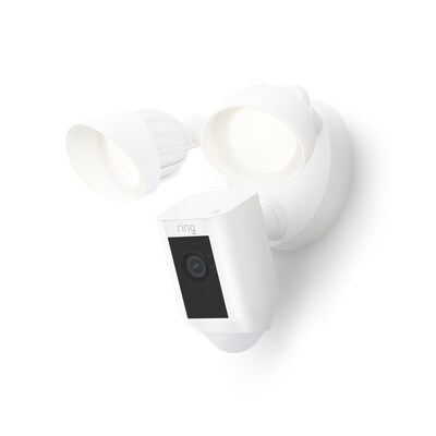 Plus LED günstig Kaufen-RING Floodlight Cam Wired Plus weiß. RING Floodlight Cam Wired Plus weiß <![CDATA[• Einsatzzweck: außen • Auflösung: 1920 x 1080 Pixel • Bewegungserkennung, Nachtsicht • Konnektivität: 2,4-GHz-WLAN • Bewegungsaktivierte LED-Flutlich