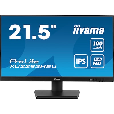 USB A günstig Kaufen-iiyama ProLite XU2293HSU-B6 54,6cm (21,5") FHD IPS Monitor HDMI/DP/USB 100Hz. iiyama ProLite XU2293HSU-B6 54,6cm (21,5") FHD IPS Monitor HDMI/DP/USB 100Hz <![CDATA[• Energieeffizienzklasse: E • Größe: 54,5 cm (21,5 Zoll) 16:9, Auflösung: 1.