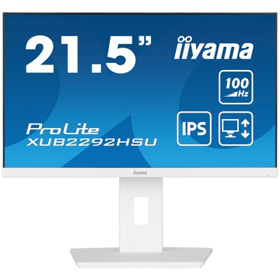 10 II günstig Kaufen-iiyama ProLite XUB2292HSU-W6 54,6cm (21,5") FHD IPS Monitor HDMI/DP/USB 100Hz. iiyama ProLite XUB2292HSU-W6 54,6cm (21,5") FHD IPS Monitor HDMI/DP/USB 100Hz <![CDATA[• Energieeffizienzklasse: E • Größe: 54,6 cm (21,5 Zoll) 16:9, Auflösung: 
