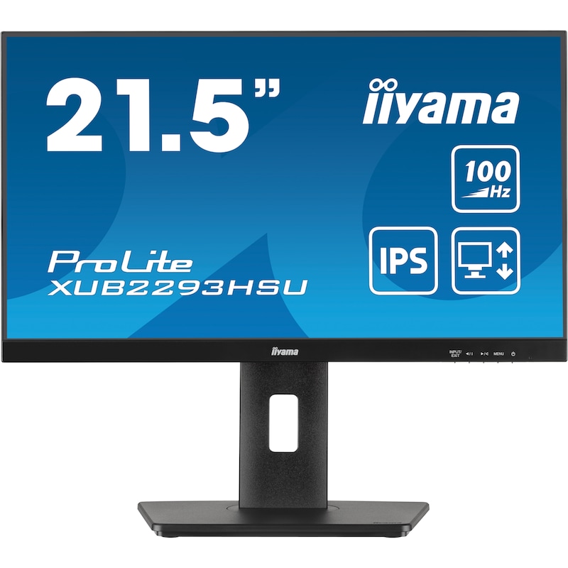 DisplayPort/HDMI günstig Kaufen-iiyama ProLite XUB2293HSU-B7 54,5cm (21,5") FHD IPS Monitor HDMI/DP/USB 100Hz. iiyama ProLite XUB2293HSU-B7 54,5cm (21,5") FHD IPS Monitor HDMI/DP/USB 100Hz <![CDATA[• Energieeffizienzklasse: E • 54.5 cm (21.5 Zoll), 1920 x 1080 (Full HD, 16:9) • 
