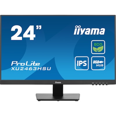 auf HDMI günstig Kaufen-iiyama ProLite XU2463HSU-B1 60,5cm (23,8") FHD IPS Monitor HDMI/DP/USB 100Hz. iiyama ProLite XU2463HSU-B1 60,5cm (23,8") FHD IPS Monitor HDMI/DP/USB 100Hz <![CDATA[• Energieeffizienzklasse: B • Größe: 60,5 cm (23,8 Zoll) 16:9, Auflösung: 1.