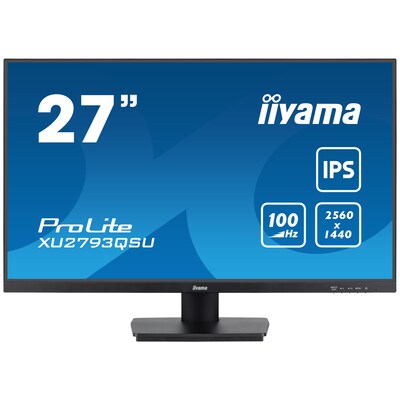 iiyama ProLite XU2793QSU-B6 68,6cm (27") WQHD IPS Monitor HDMI/DP/USB 100Hz